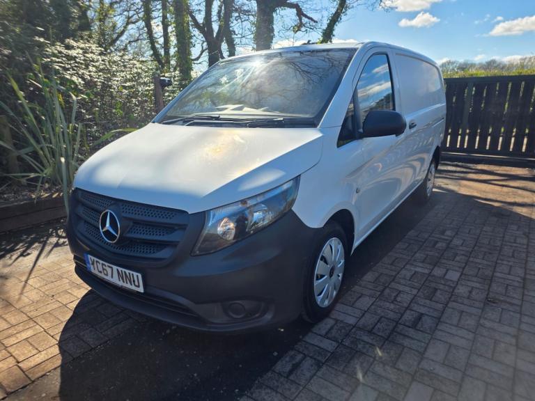2017 Mercedes-Benz Vito 1.6 111 CDI Panel Van 6dr Diesel Manual FWD L2 Euro 6 (114 ps) Panel Van ...