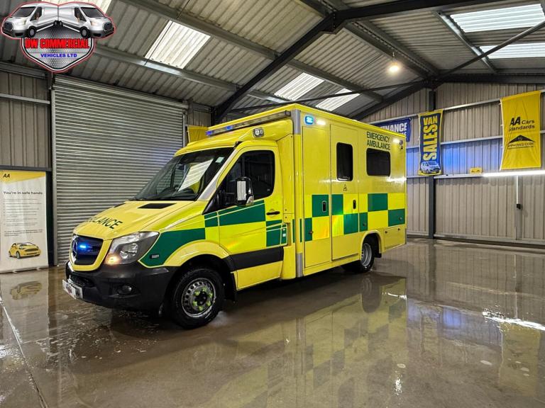 2016 Mercedes-Benz Sprinter 519 CDI MWB Automatic Ex-NHS Ambulance Service + VAT NA DIESEL Automatic