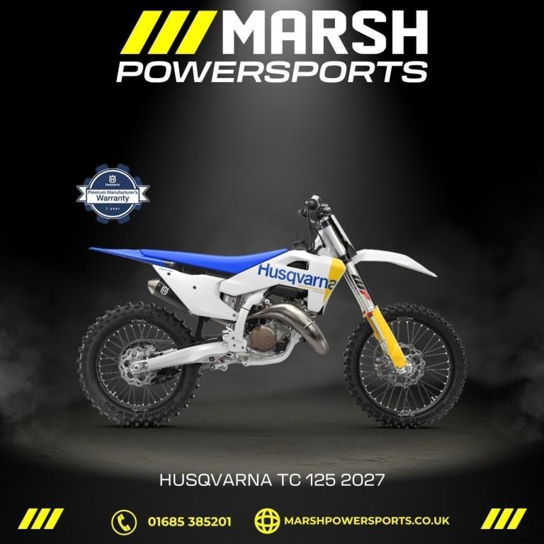 TC 125 2027 Model - Husqvarna Main Dealer - Reserve NOW!