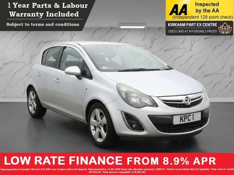 2013 Vauxhall Corsa 1.4 16V SXi Hatchback 5dr Petrol Manual Wide Ratio Euro 5 (A/C) (100 ps) MO H...