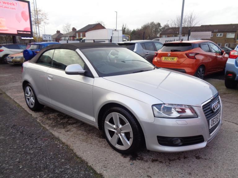 2008 Audi A3 1.8 T FSI Sport 2dr CONVERTIBLE Petrol Manual