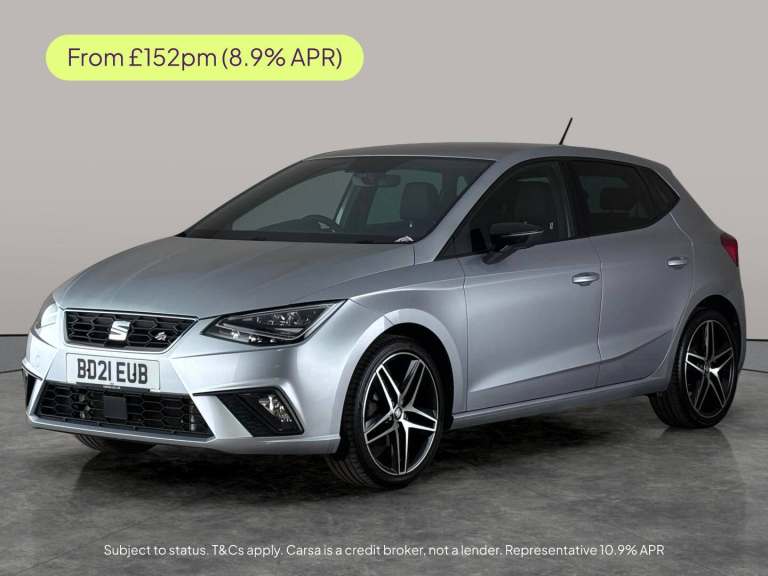 2021 SEAT Ibiza 1.0 TSI FR Sport Hatchback 5dr Petrol Manual Euro 6 (s/s) (110 ps) - BLUETO Hatch...