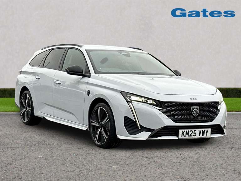 2025 Peugeot 308 1.2 Hybrid 136 GT 5dr e-DSC6 ESTATE PETROL Automatic