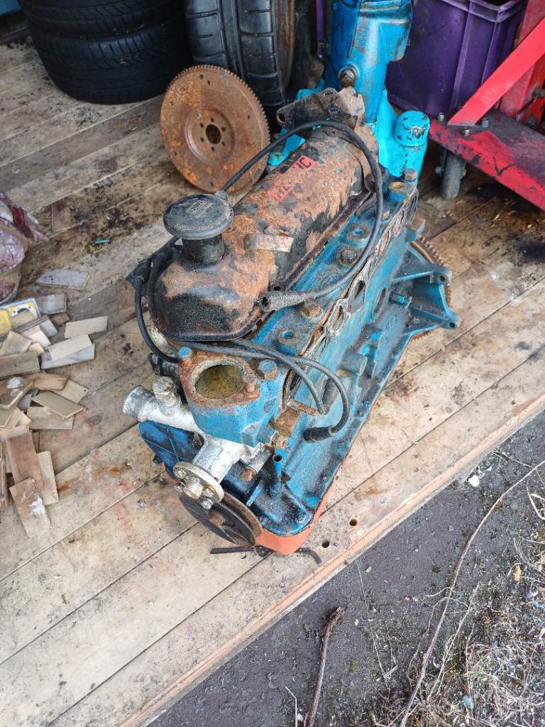 Ford anglia 105e engine and gearbox 