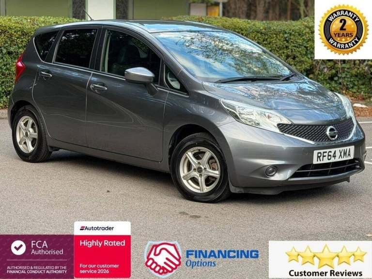 2026 Nissan Note 1.2 DIG-S Acenta Hatchback 5dr Petrol CVT Euro 5 (s/s) (98 ps) Hatchback PETROL ...