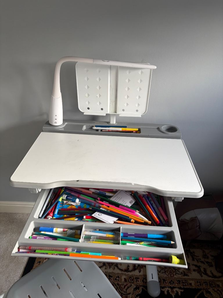 image for Adjustable desk and chair 