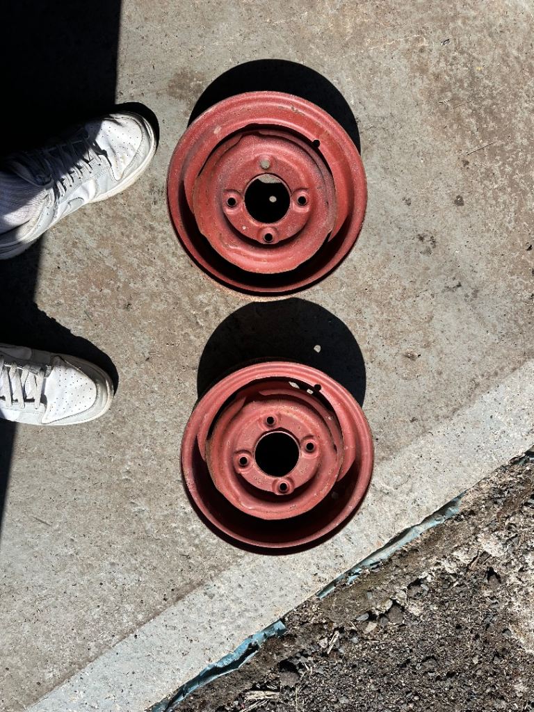 Classic mini wheels x2