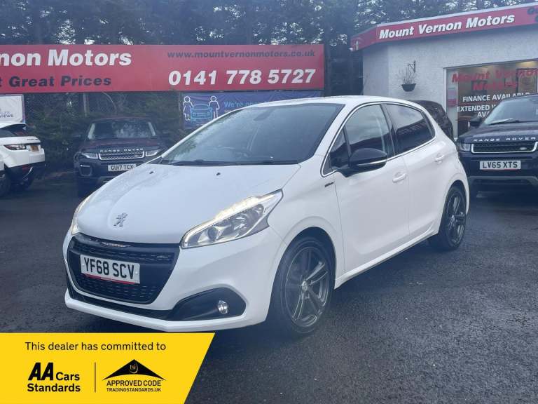 2018 Peugeot 208 1.2 PureTech GPF GT Line Euro 6 (s/s) 5dr HATCHBACK Petrol Manual