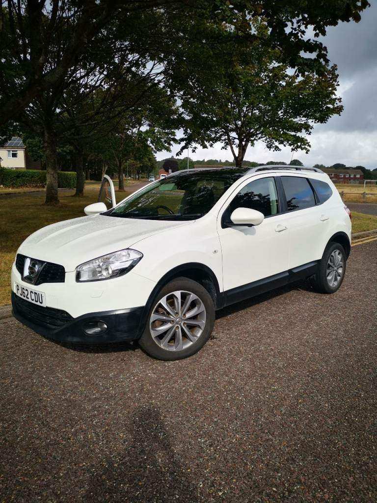 NISSAN QASHQAI, TEKNA DIESEL 4X4, 7 SEAT, ONE YEAR MOT