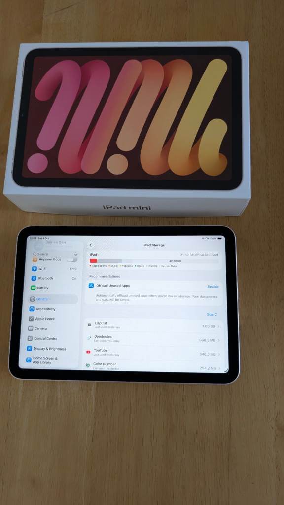 iPad mini 6 64gb WiFi 