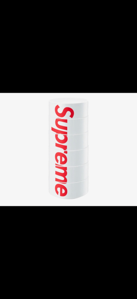 *Discontinued* Supreme x Heller White Bowls (Set of 6)