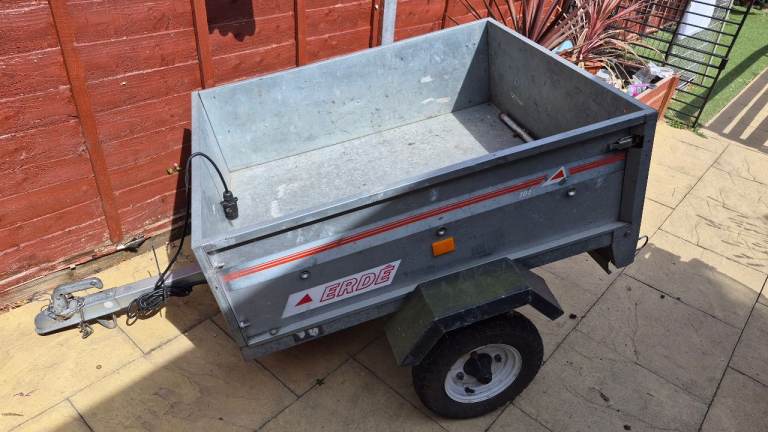 Small trailer.