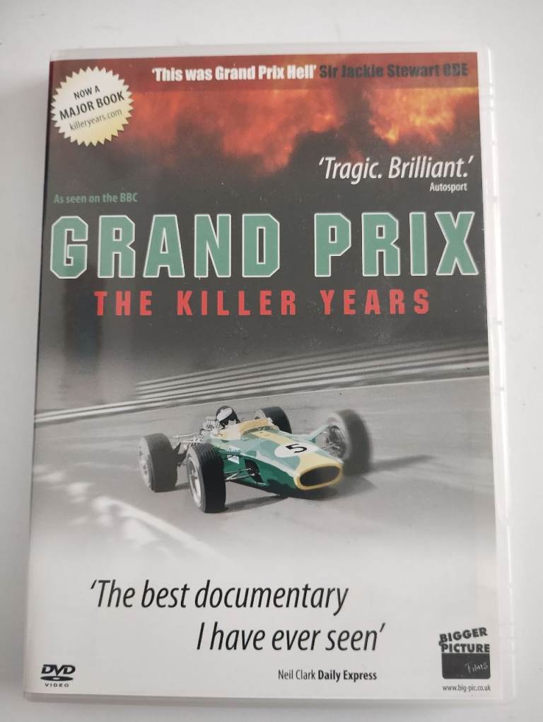 Very Rare Grand Prix The Killing Years Dvd £30 In Excellent Condition