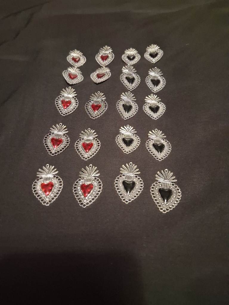 Heart charms