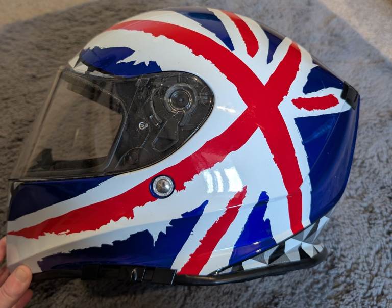 Vcan H128 Full Face union jack Motorcycle Helmet