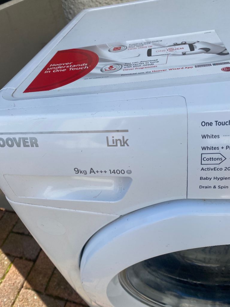 Tidy. Hoover 9kg1400 Washing. Machine