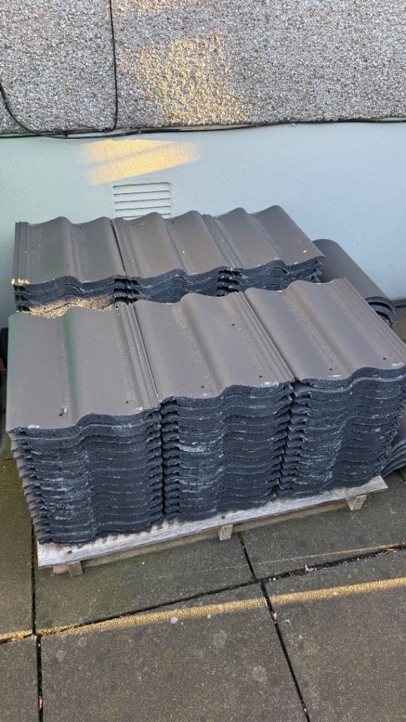 Russell Pennine Double Pantile Anthracite Roof Tiles