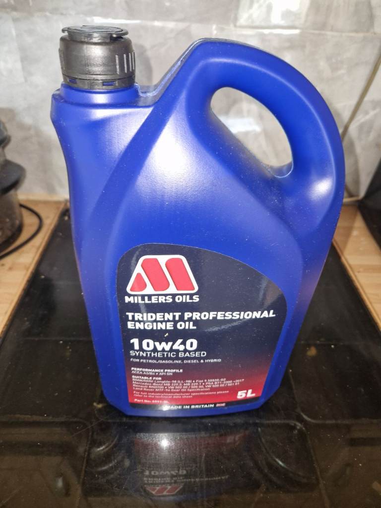 Millers 10w40 engine oil 