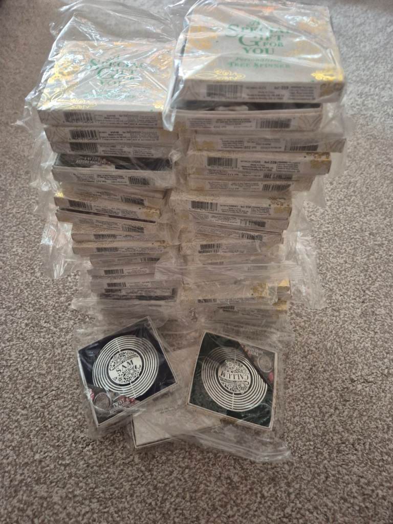 45x Personalised Tree Spinner 