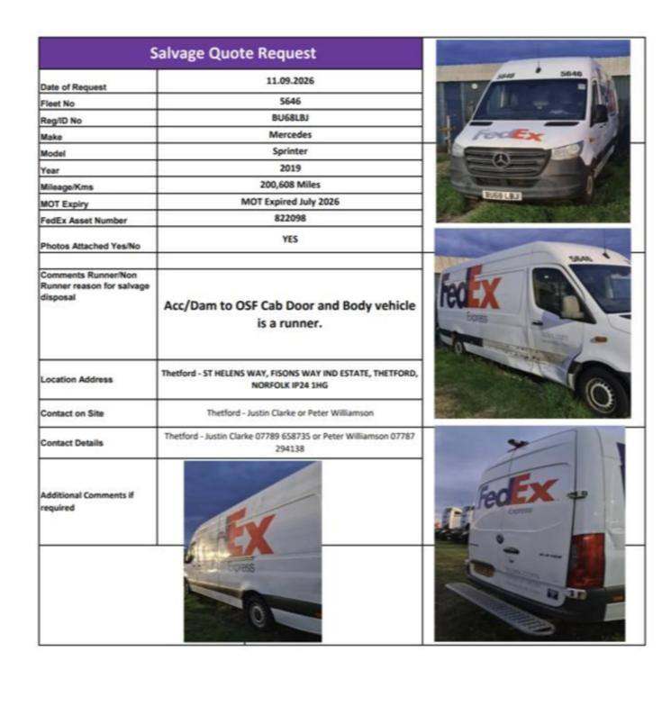 2018 Mercedes-Benz Sprinter 3.5t H2 Van PANEL VAN DIESEL Manual