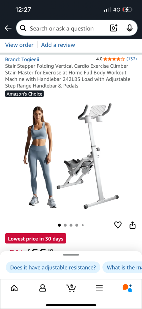 Stair master machine 