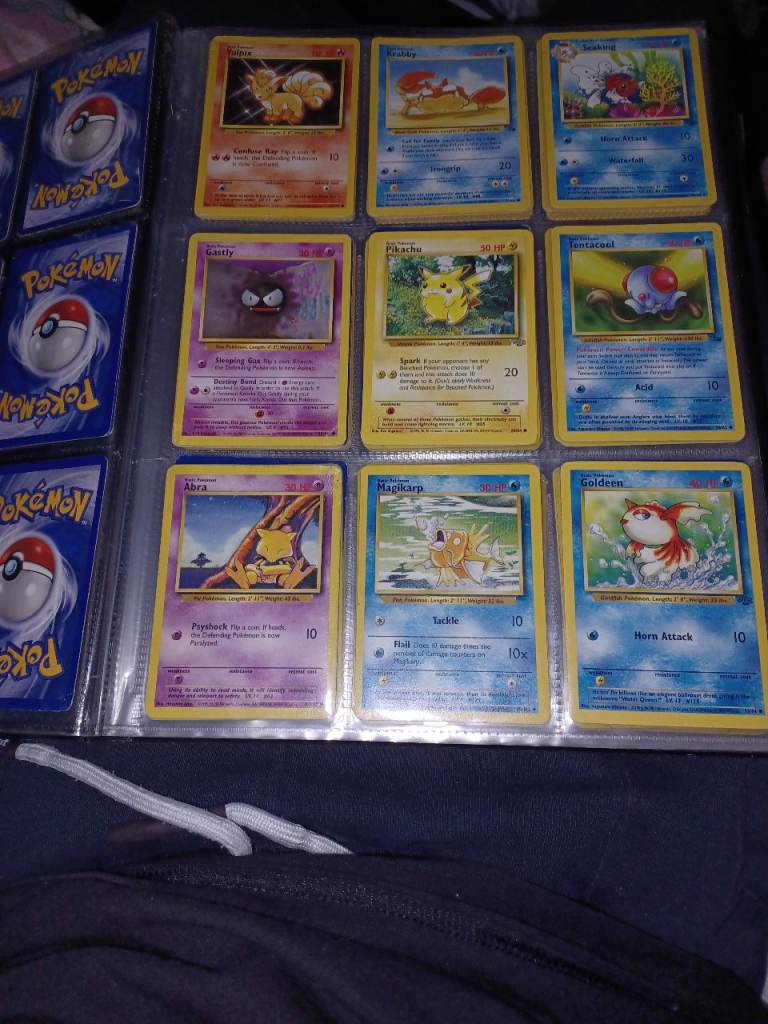 Pokemon cards 1996
