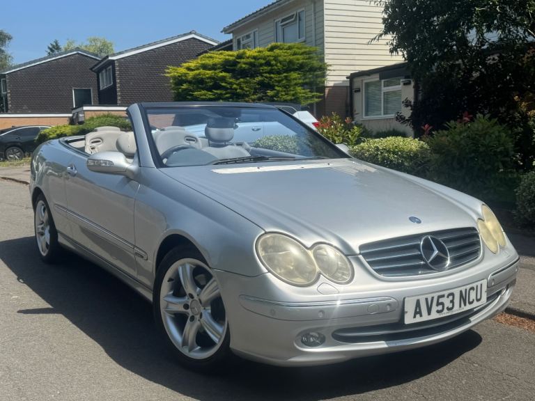 Mercedes-Benz, CLK, Convertible, 2003, Semi-Auto, 3199 (cc), 2 doors