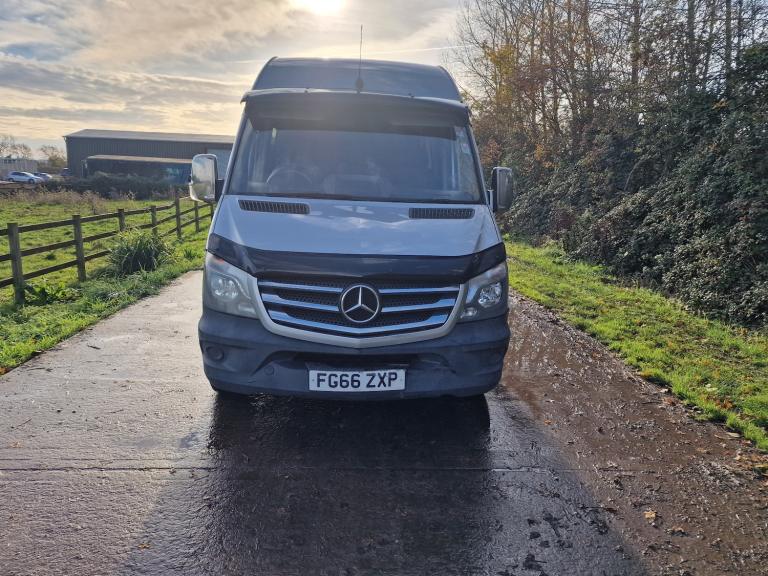 2016 Mercedes-Benz Sprinter Silver LWB Crew Cab  Drives Perfect  9m MOT Clean