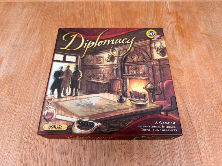 Diplomacy Game - Avalon Hill 50th Anniversary Edition - Never Played!