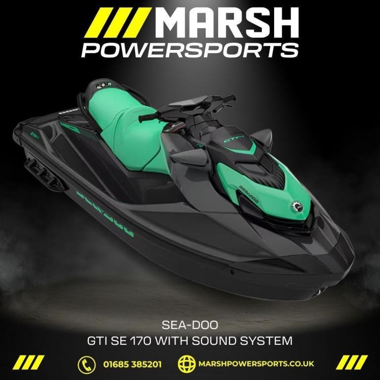 Sea-Doo GTI SE 170 with Sound System 2026 - Sea-Doo Main Dealer - Reserve Now!