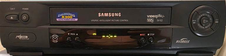FAULTY -- Samsung & Goodmans VHS Recorders - CHEAP - READ DESCRIPTION PLEASE.