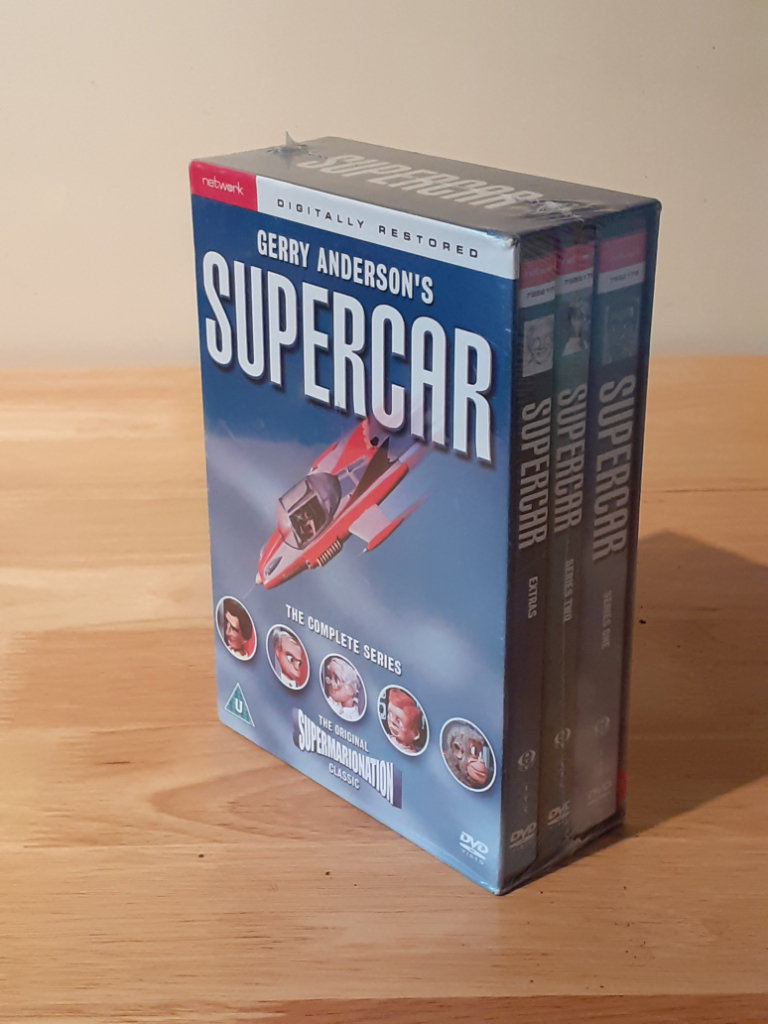 SUPERCAR The Complete Series 7 DVD Set Region 2 PAL New Sealed Gerry Anderson 