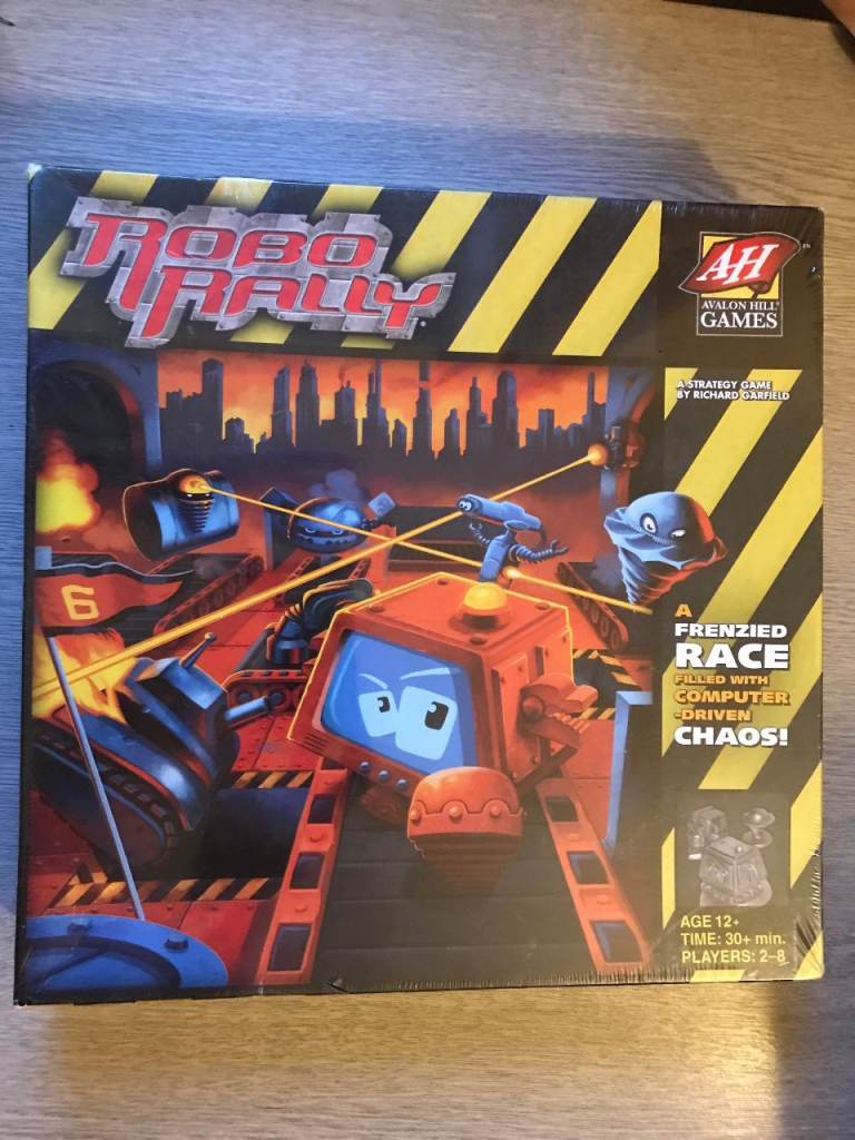 Robo Rally Board Game (3rd / 2005 Edition, Avalon Hill Games) - Sealed