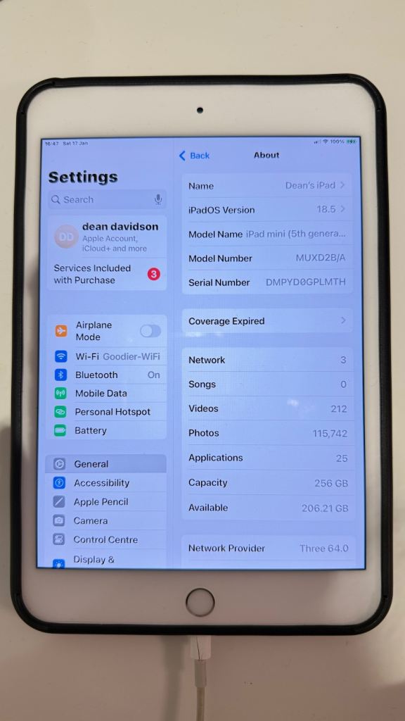 iPad mini 8th generation 