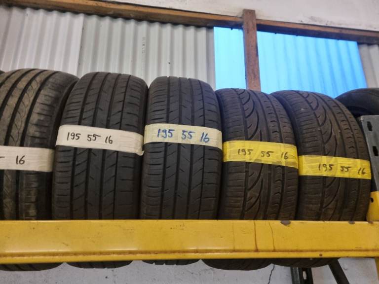 Tyres  195 55 16