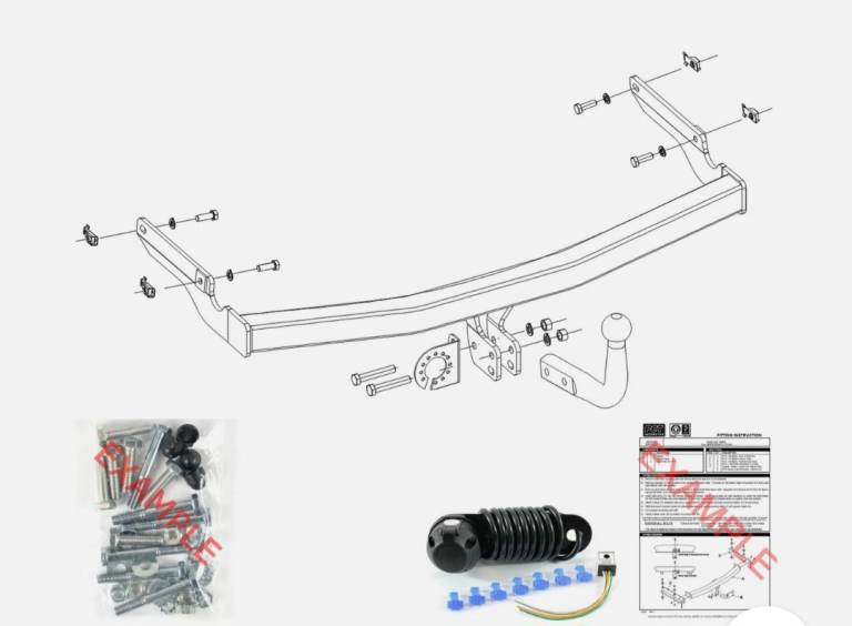 PEUGEOT 206 Towbar 1998- 2009