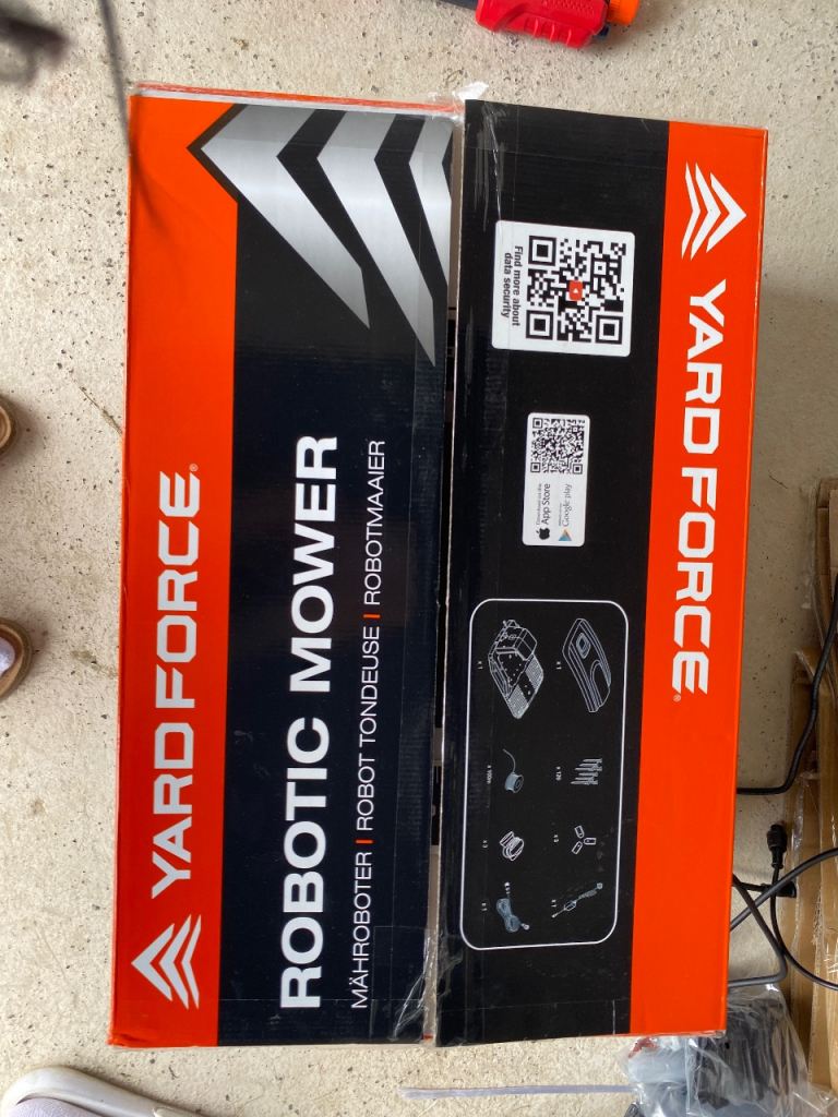 Yard Force MB400 Robotic Mower – New, Limited Edition
