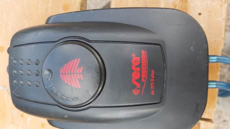 Air pump for pond or tank.