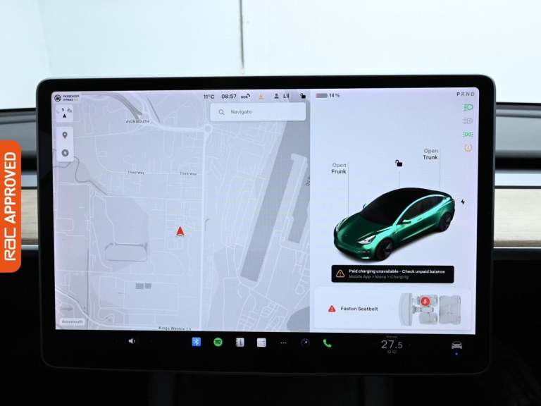 2021 Tesla Model 3 Standard Range Plus Saloon 4dr Electric Auto RWD (241 bhp) Saloon ELECTRIC Aut...