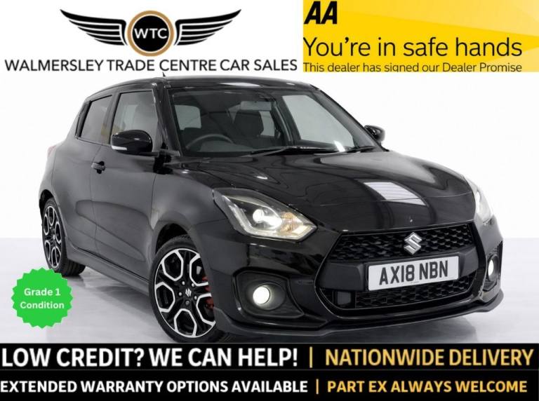 2018 Suzuki Swift 1.4 Boosterjet Sport 5dr HATCHBACK PETROL Manual