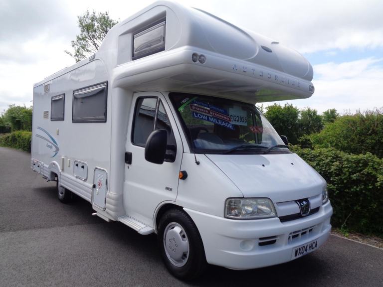 Autocruise Gleneagle 4 Berth Peugeot Boxer DIESEL MANUAL 2004