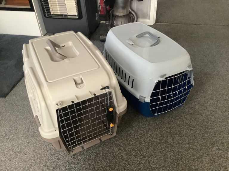TWO PET CARRIERS