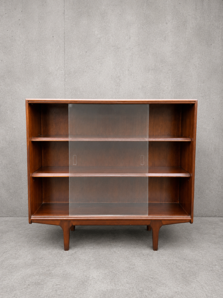 Mid century bookcase vintage retro danish 