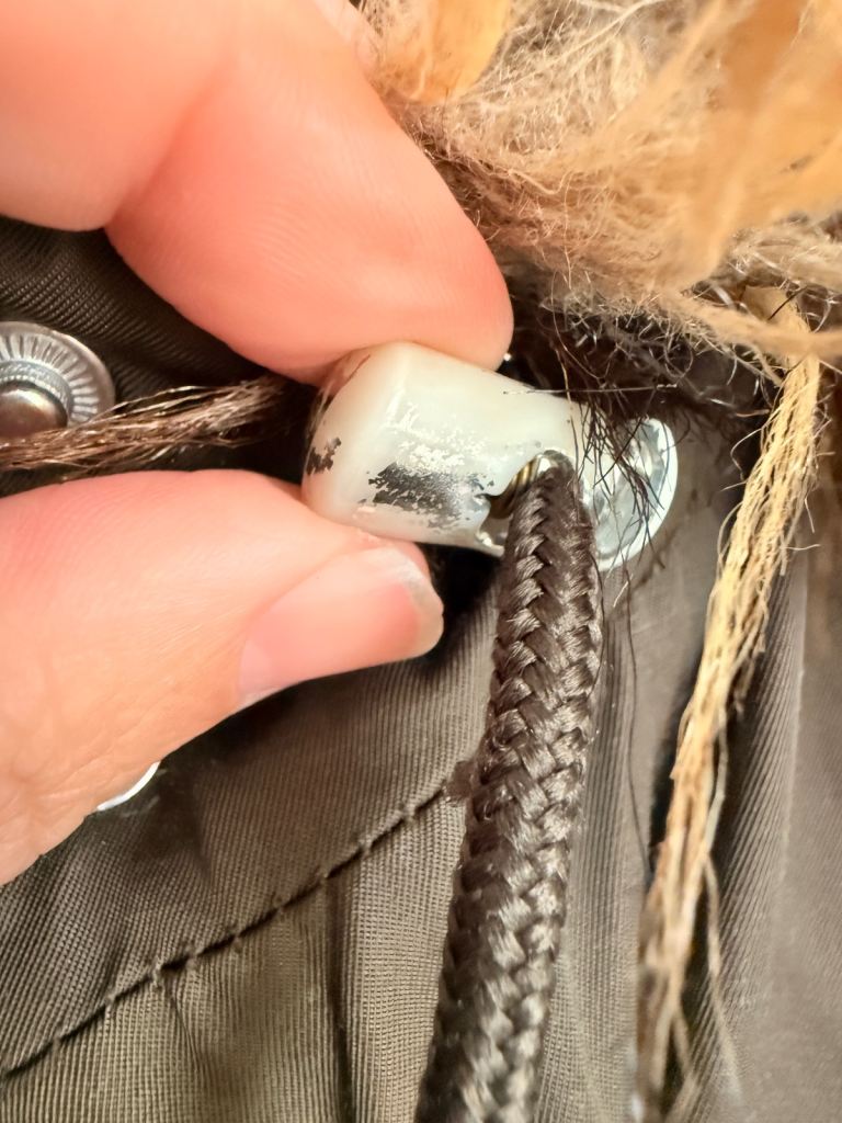 F&F - Olive Green Parka Coat with Faux Fur Hood - Size UK 22