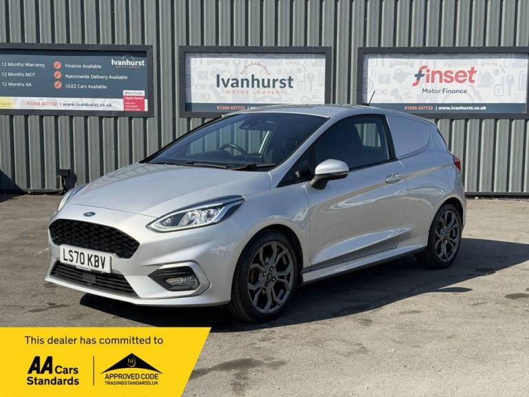 2020 Ford Fiesta 1.0 Ecoboost 125 Sport Van CAR DERIVED VAN PETROL Manual