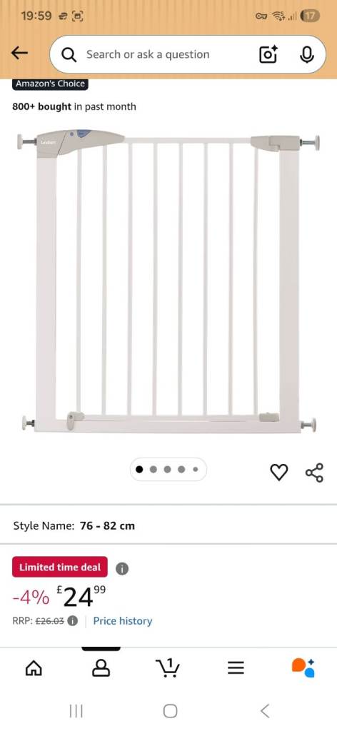 Baby or pet gate