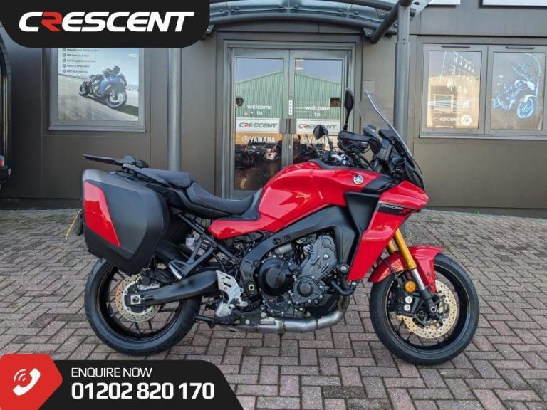 YAMAHA TRACER 9 GT 2023 - CRESCENT SUPPLIED - 3 SERVICE ENTRIES - FRAME BOBBINS