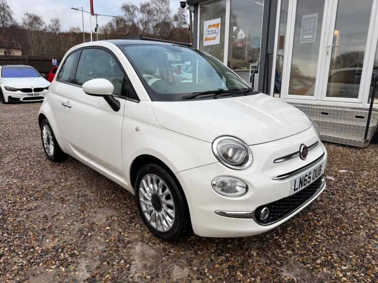 2016 Fiat 500 1.2 Lounge Euro 6 (s/s) 3dr HATCHBACK Petrol Manual