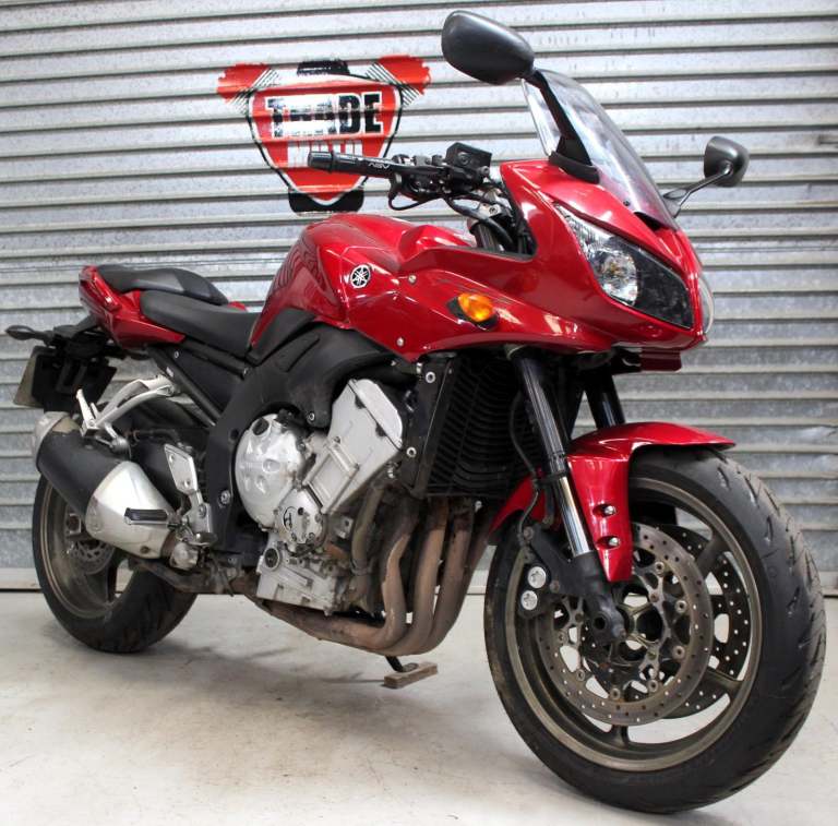 2008 08 YAMAHA FZ1 S FZ1S TRADE SALE 55K RED CAT N REPAIRED NEW MOT FZ 1 R1