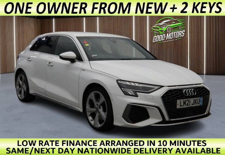 2021 21 AUDI A3 2.0 TDI 30 S LINE SPORTBACK 5DR DIESEL MANUAL EURO 6 (S/S) (116 